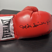 Michael Spinks World Heavyweight and Light Heavyweight Champion Authentic Signed Boxing Glove PSA/DNA inscribed 'Jinx'