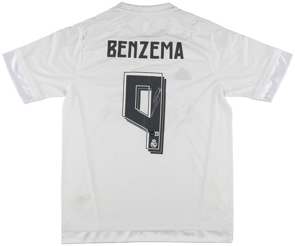 Karim Benzema Signed Real Madrid Jersey