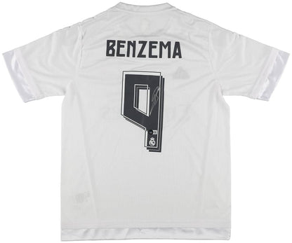 Karim Benzema Signed Real Madrid Jersey