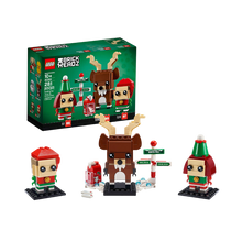 Lego - Brick Headz - Elf, Reindeer & Elfie