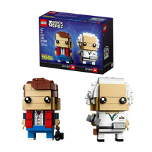 Lego - Brick Headz - Back To The Future - Marty Mcfly & Doc Brown
