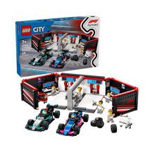 Lego - City - Formula One - F1 Garage & Mercedes-AMG & Alpine Cars