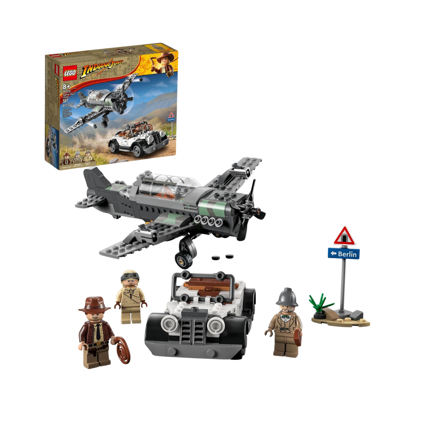 Lego - Indiana Jones - Fighter Plane Chase - 77012