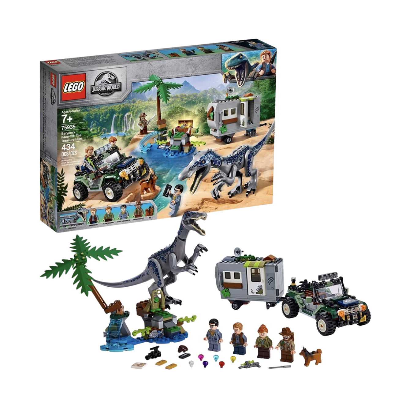 Lego - Jurassic World - Baryonyx Face-off: The Treasure Hunt