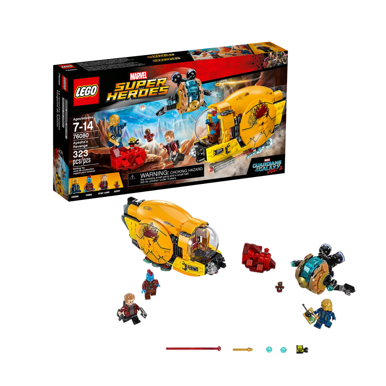 Lego - Marvel - Ayesha's Revenge - 76080