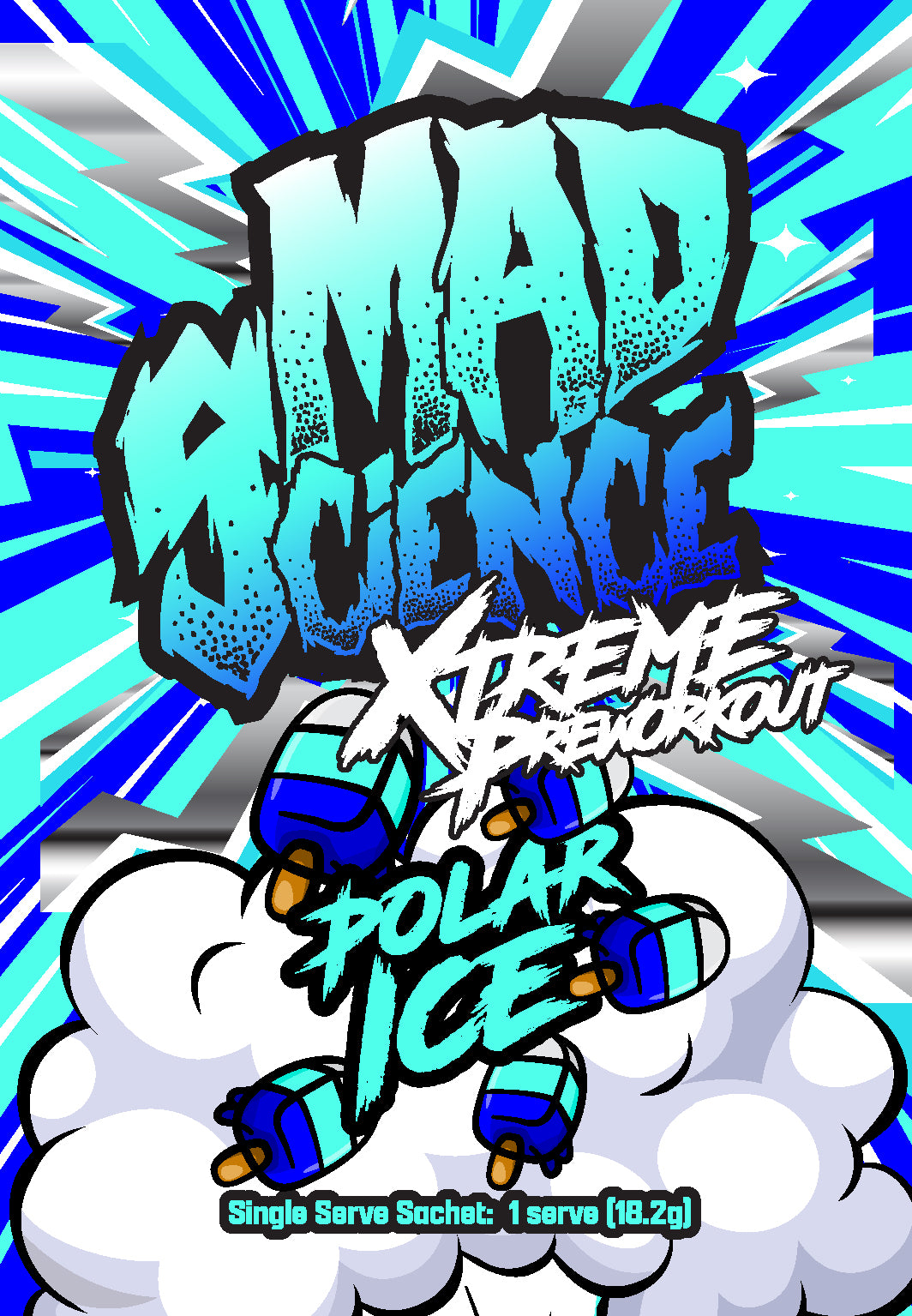 Mad Science Xtreme Pre Workout Sachet