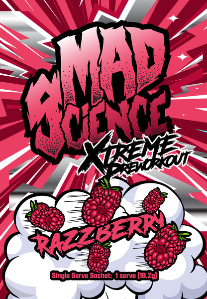 Mad Science Xtreme Pre Workout Sachet