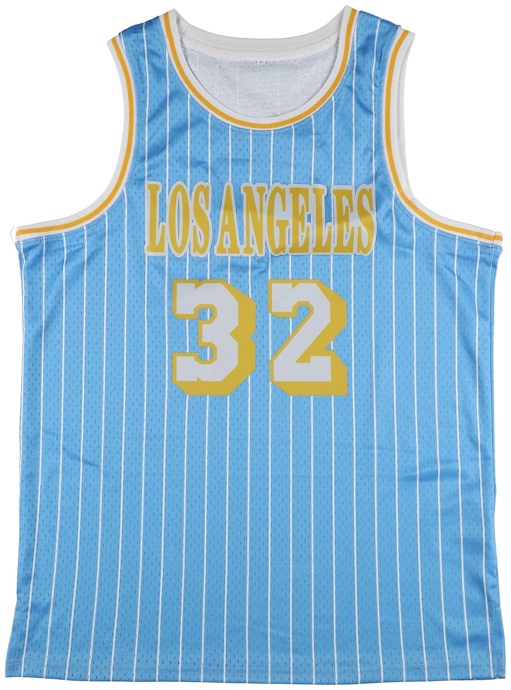 Magic Johnson Signed Custom Lakers Jersey