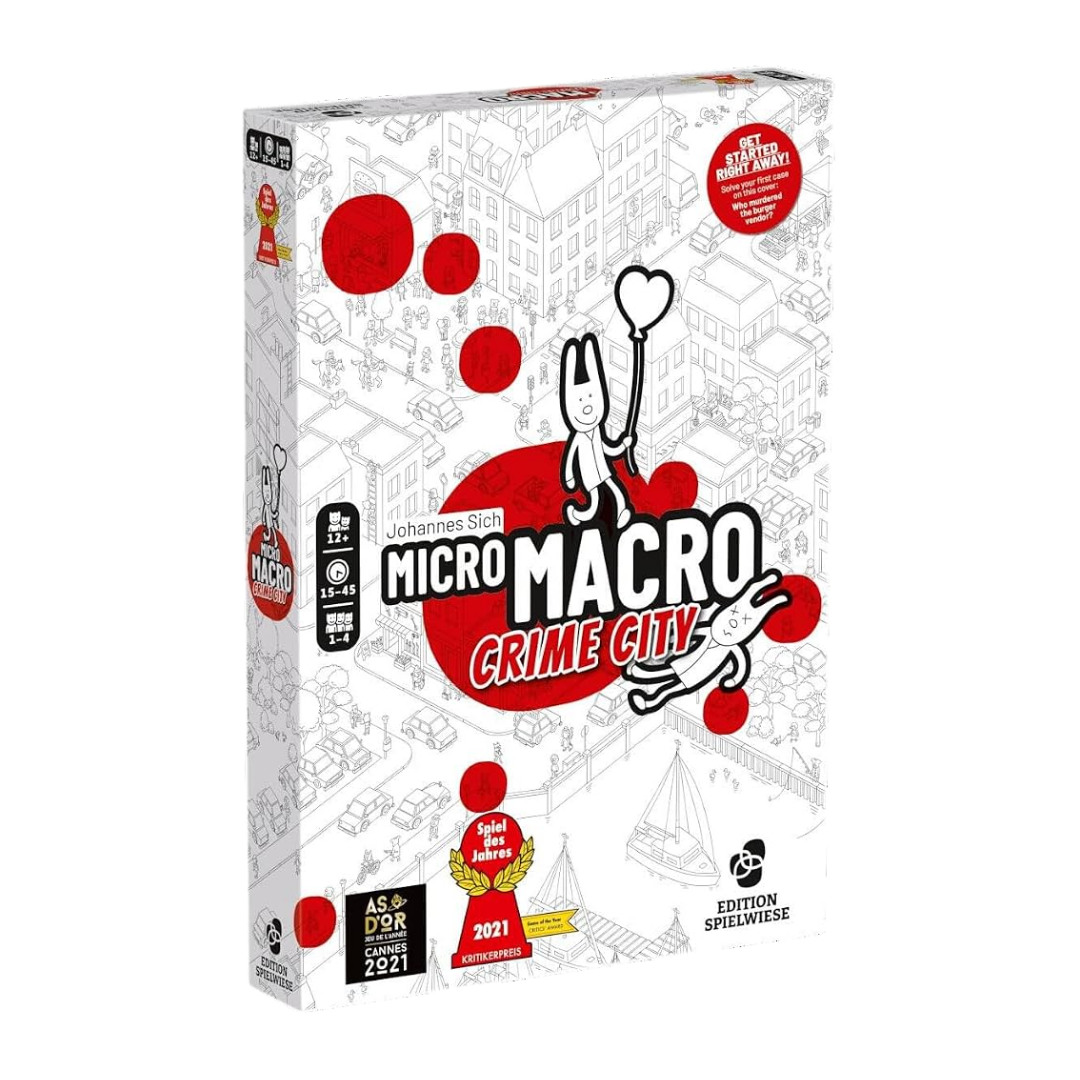 MicroMacro: Crime City - Board Game - Edition Spielwiese