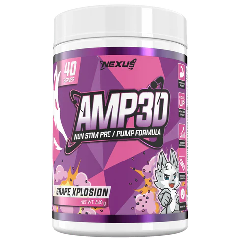 Nexus Amp3d Stim Free Pre Workout 1