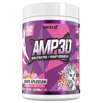 Nexus Amp3d Stim Free Pre Workout 1