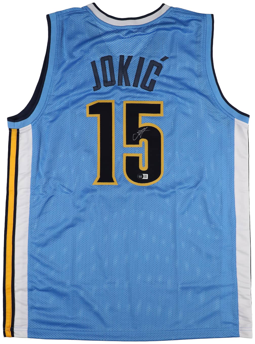 Nikola Jokic Signed Custom Denver Jersey