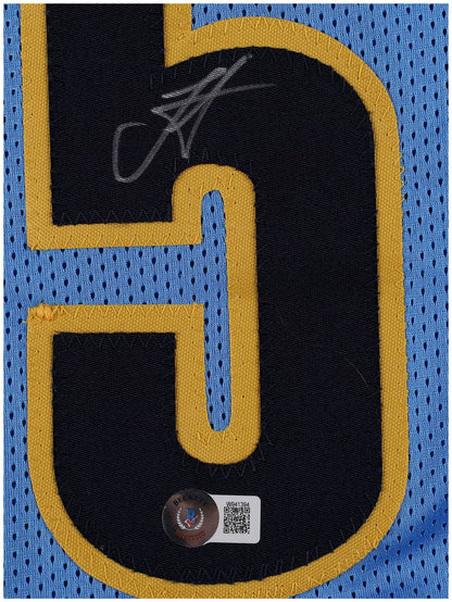 Nikola Jokic Signed Custom Denver Jersey