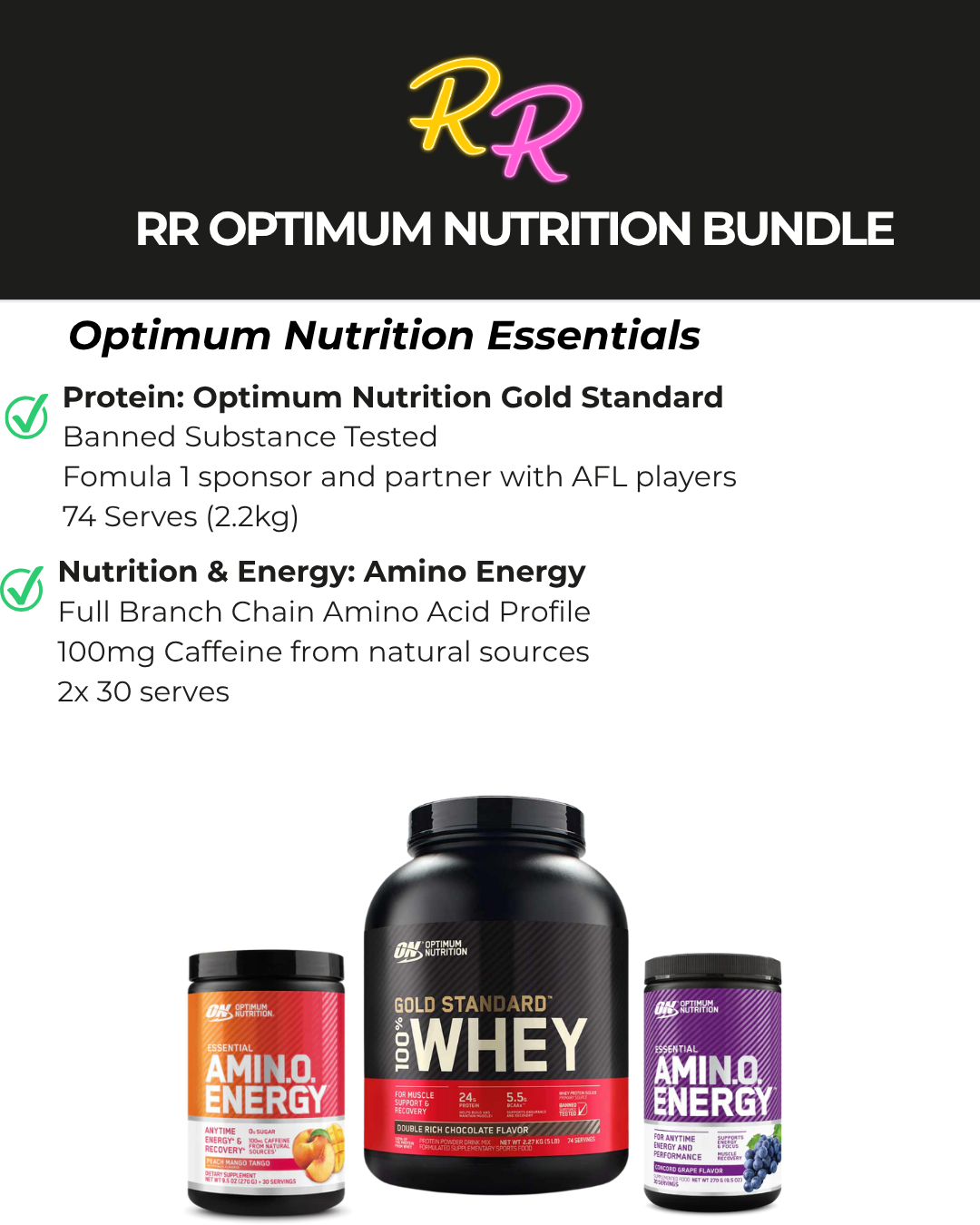 RR Optimum Nutrition Bundle