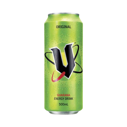 V Energy Drink 250ml to 500ml - Single to 24 Pack