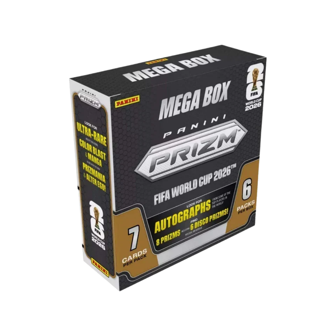 2026 Panini Prizm FIFA World Cup Soccer Mega Box