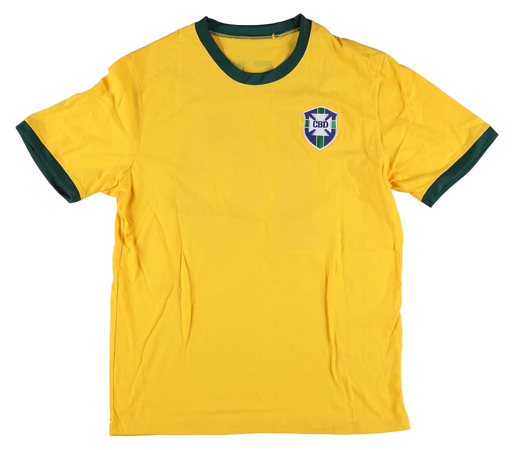 Pele Signed Brazil National Team Jersey 1