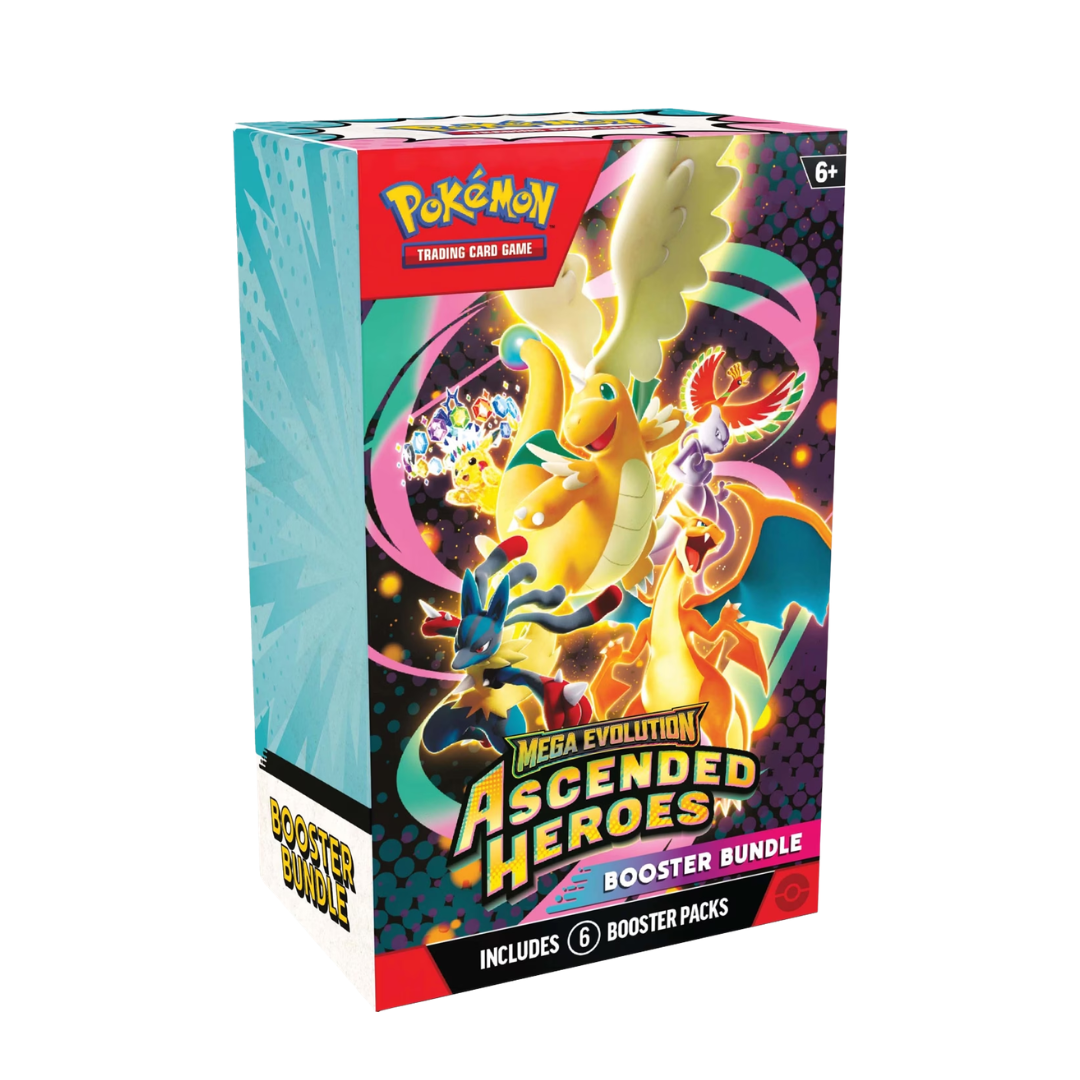 Pokemon - Mega Evolution - Ascended Heroes Booster Bundle