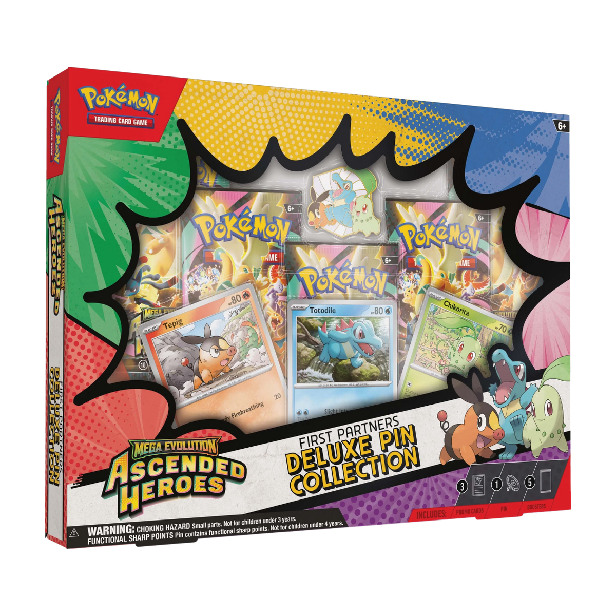Pokemon - Mega Evolution - Ascended Heroes Deluxe Pin Collection