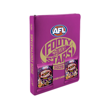 2026 AFL Footy Stars Vinyl Album + 2 Packs Cards