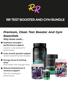 RR Test Booster and Gym Bundle