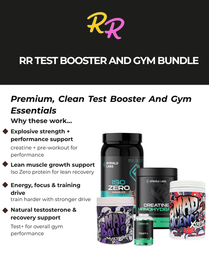 RR Test Booster and Gym Bundle