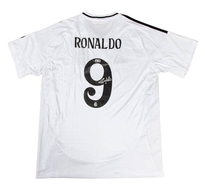 Ronaldo Nazario Signed Real Madrid Jersey.