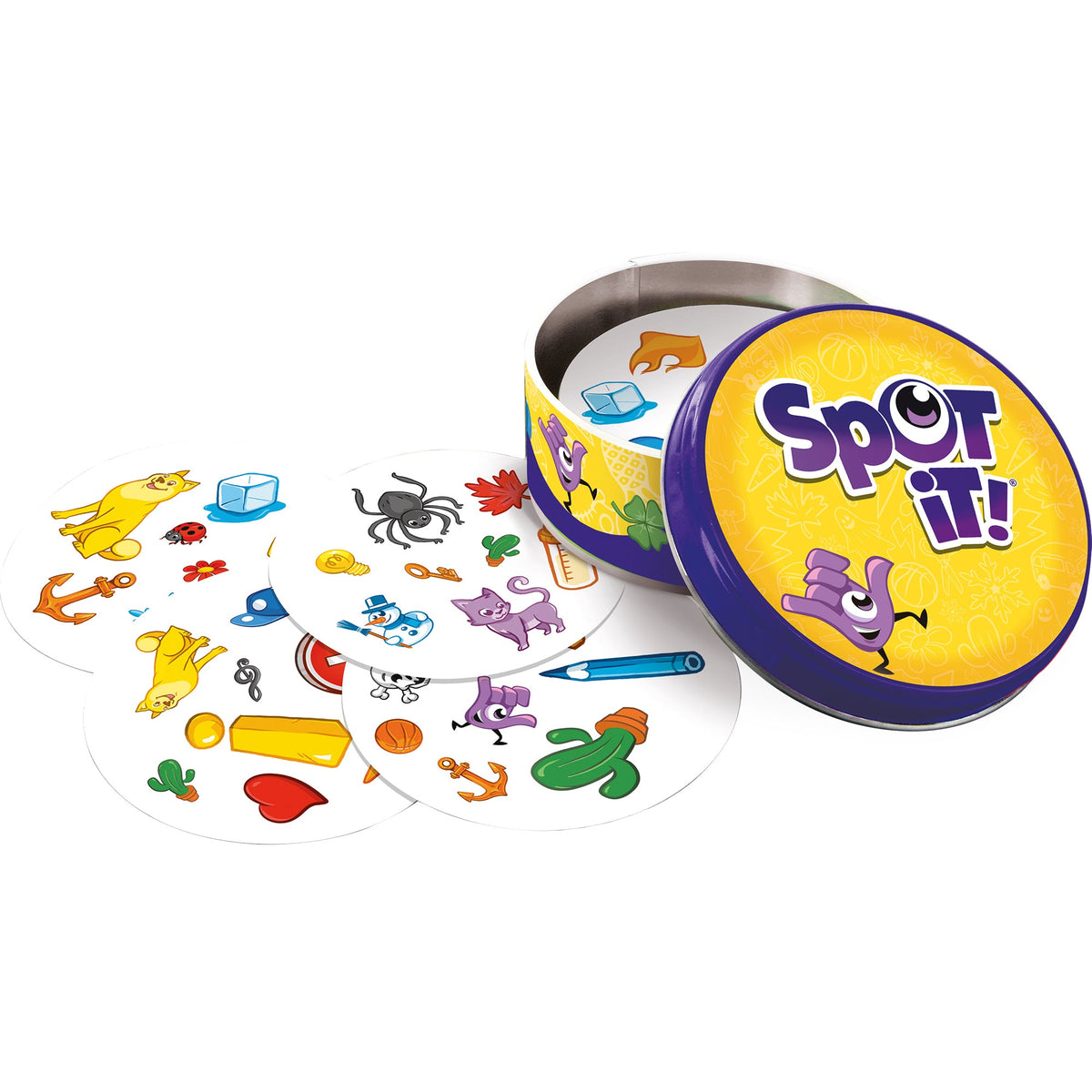 Spot it! tin and sample cards