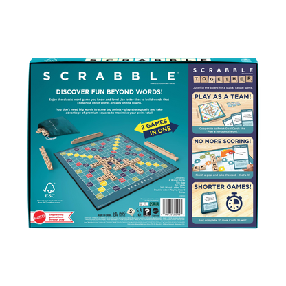 Scrabble - Board Game - Mattel