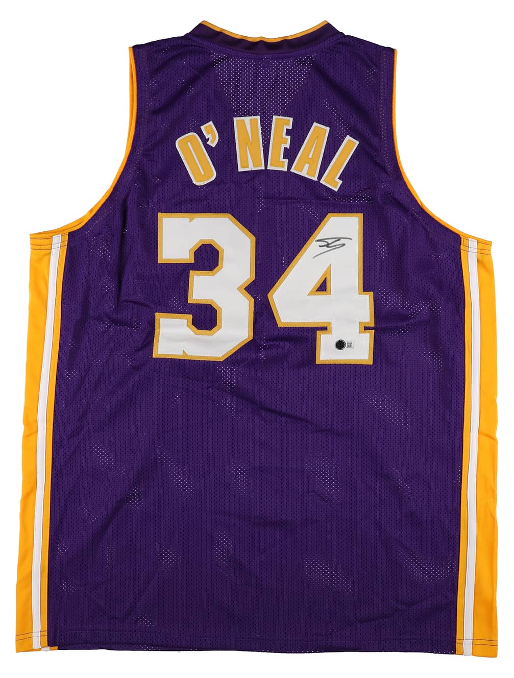 Shaquille O'Neal Signed Custom Lakers Jersey
