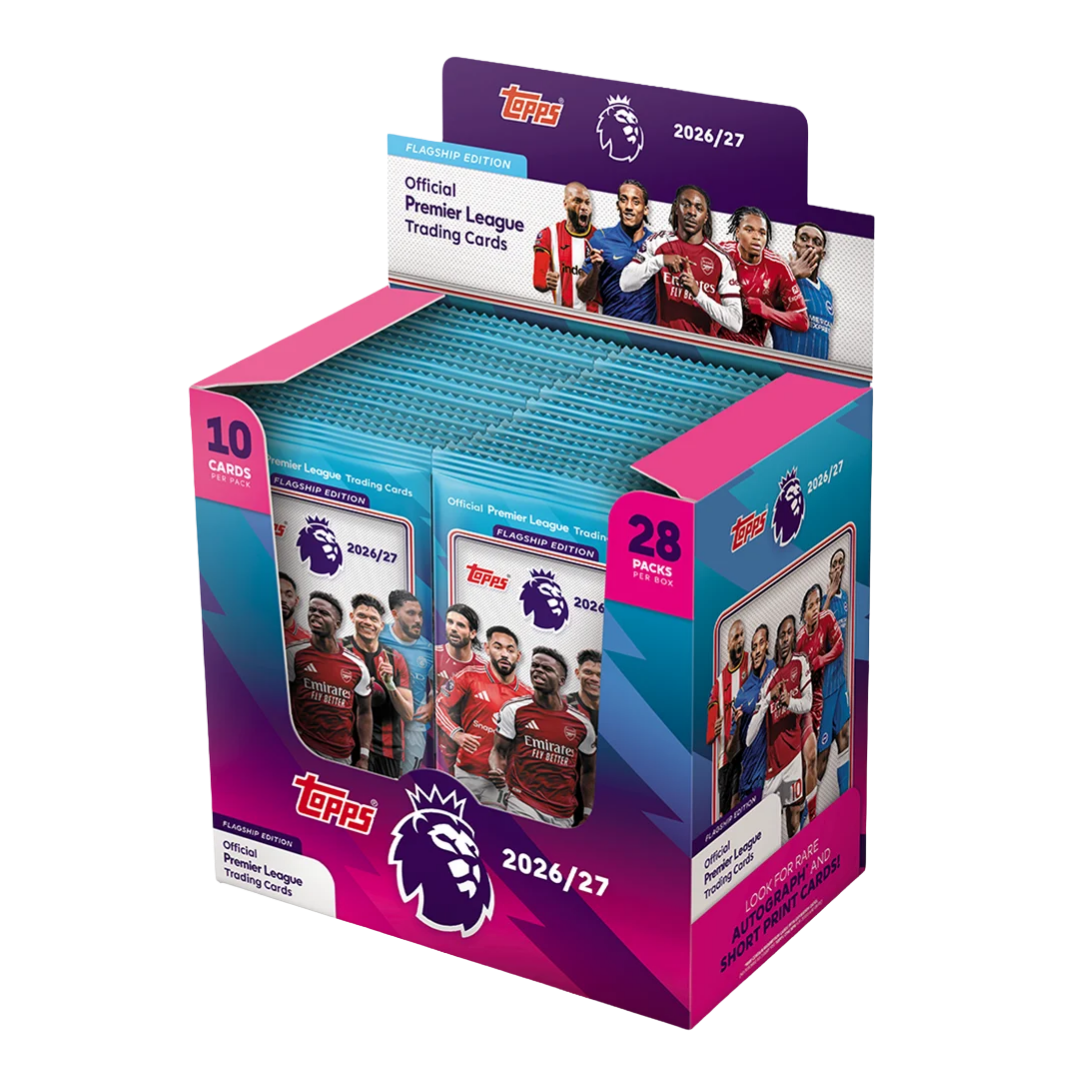 Topps Flagship Premier League 2026/27 Trading Cards Booster Box