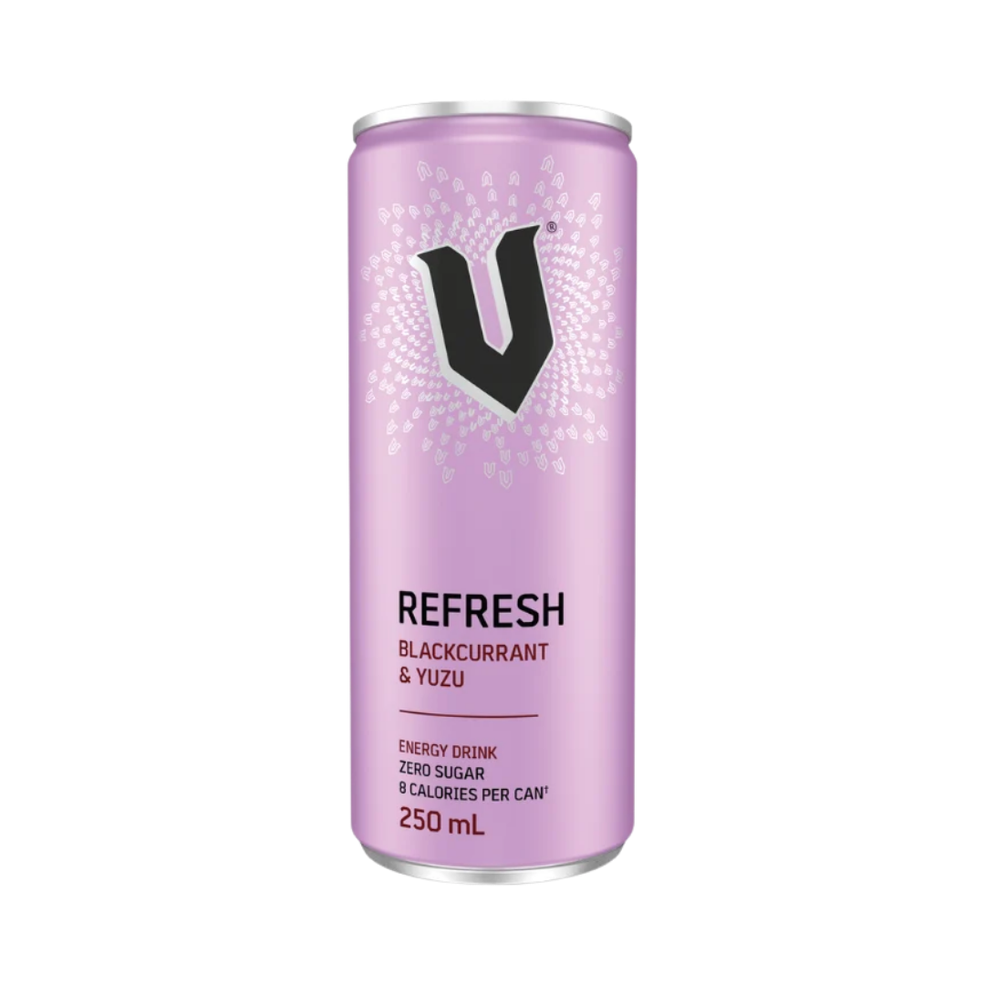 V Energy Drink 250ml to 500ml - Single to 24 Pack