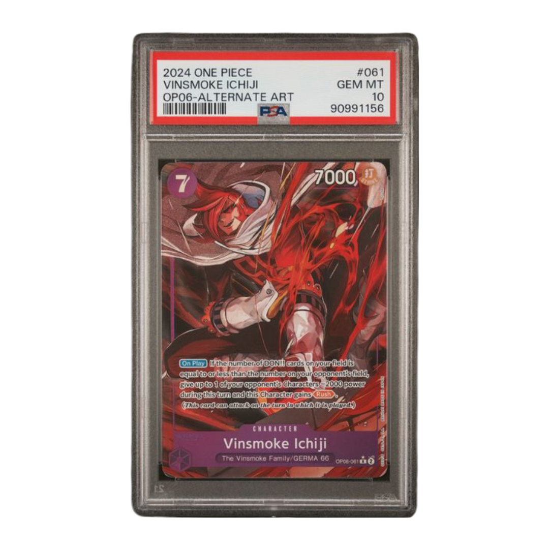 2024 One Piece Wings Of The Captain Vinsmoke Ichiji Gem Mint 10
