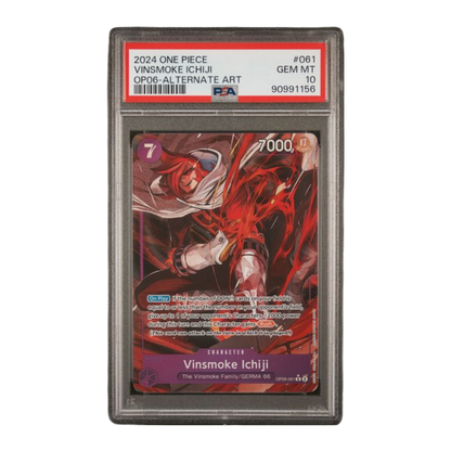 2024 One Piece Wings Of The Captain Vinsmoke Ichiji Gem Mint 10