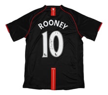 Wayne Rooney Signed Manchester United Black Jersey 1