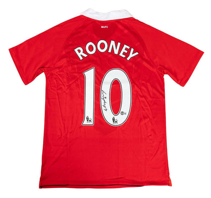 Wayne Rooney Signed Manchester United Jersey