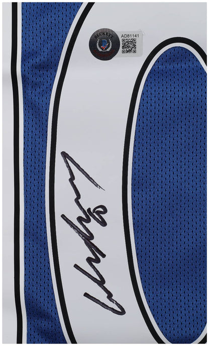 Wayne Rooney Signed Manchester United Blue Jersey