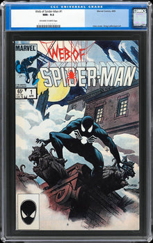 Web of Spider-Man #1 (1985 Marvel) - CGC 9.2