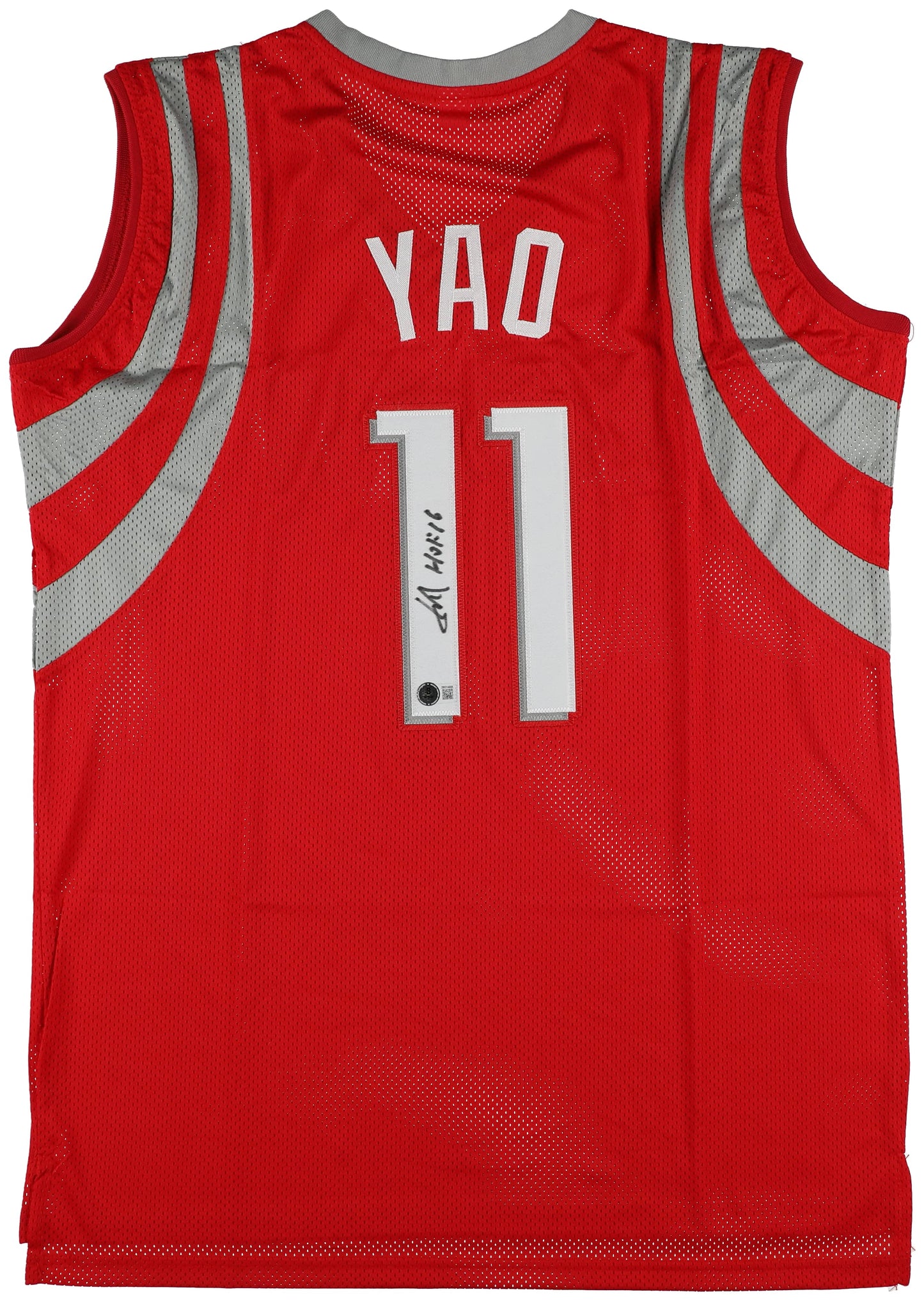 Yao Ming Signed Custom Houston Rockets Jersey