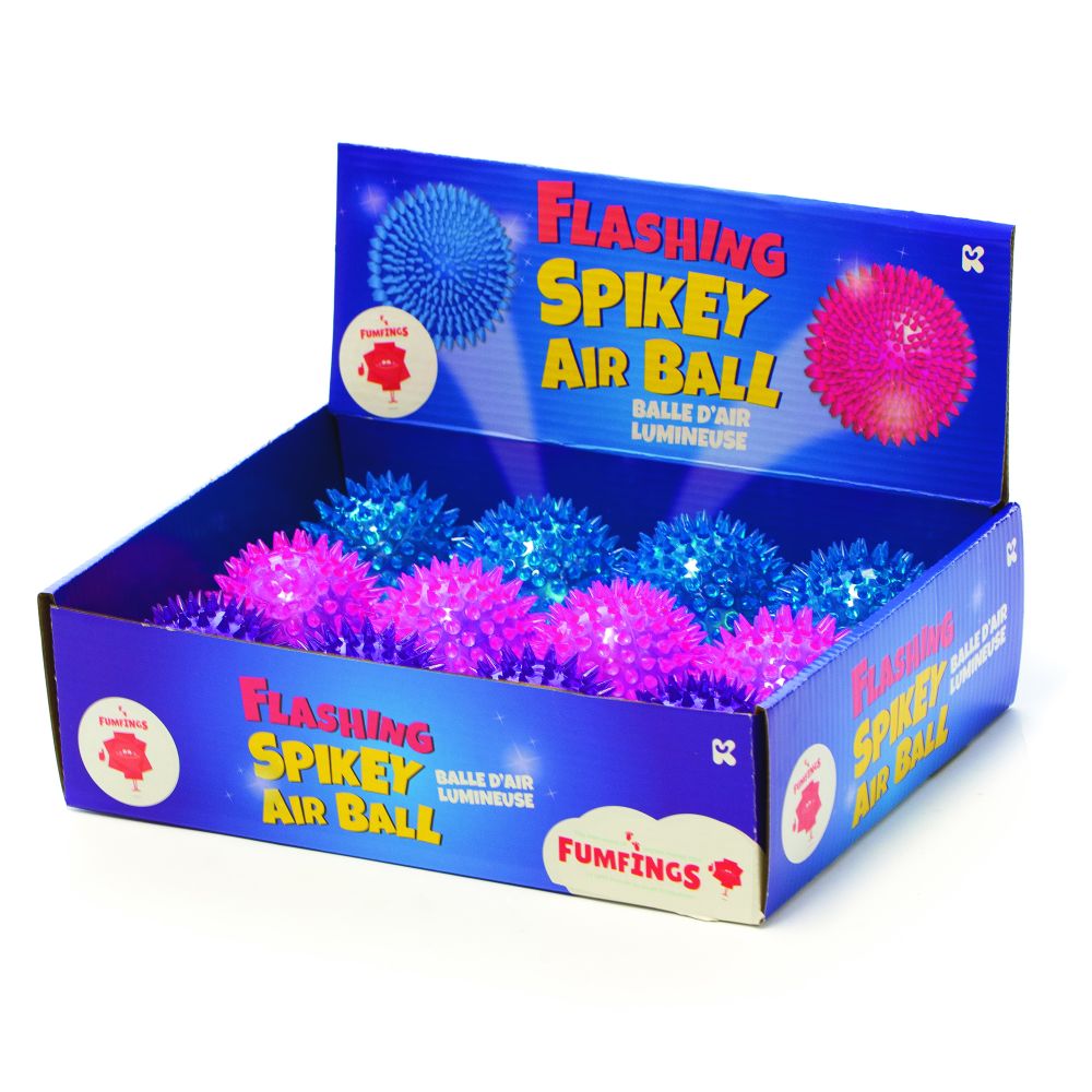 Flashing Spikey Air Ball by Keycraft – view 2