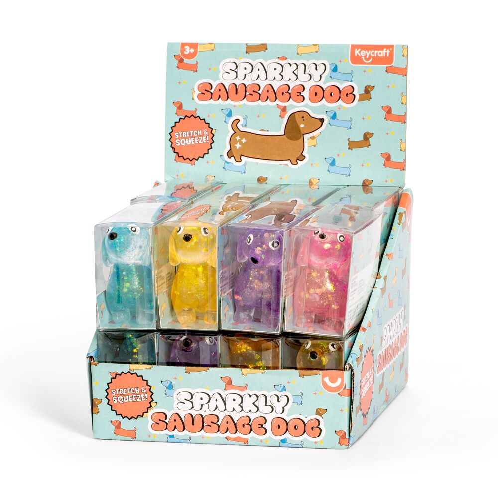 Sparkly Sausage Dog by Keycraft – view 3