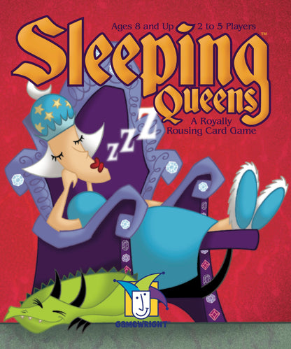 Sleeping Queens box top by Gamewright