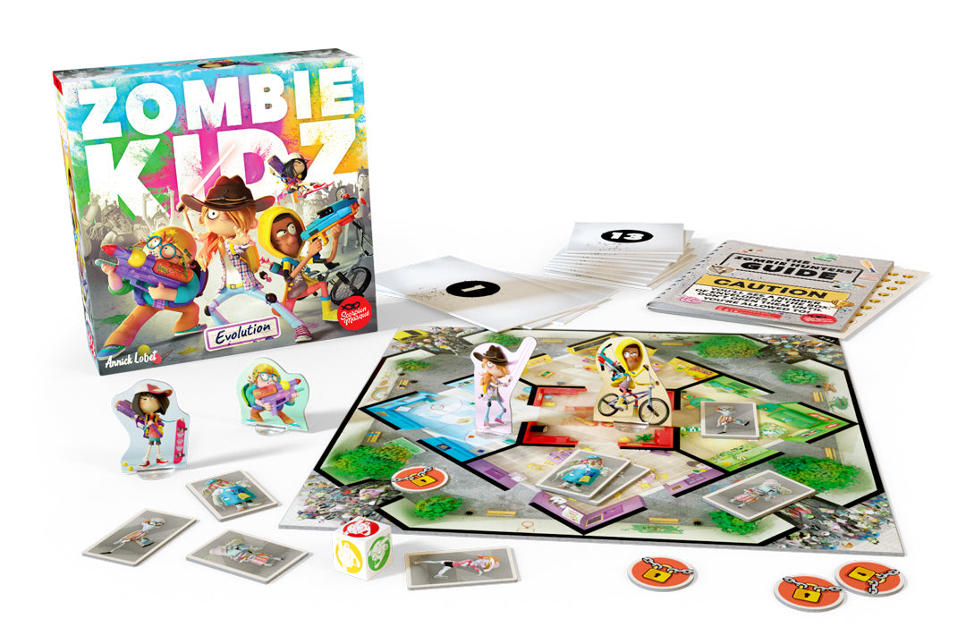 Zombie Kidz Evolution box and contents
